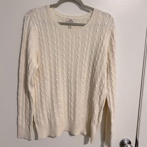 St Johns Bay cable knit sweater